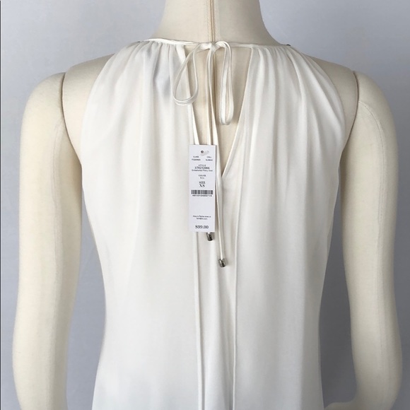 NWT WHBM Beaded Dressy Sheer Top.. Size XS - Picture 13 of 15